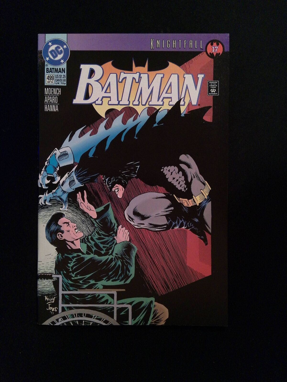 Batman #499  DC Comics 1993 VF+