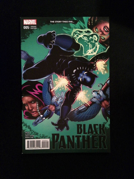 Black Panther #5F (5th Series) Marvel Comics 2016 VF+  Stelfreeze Variant