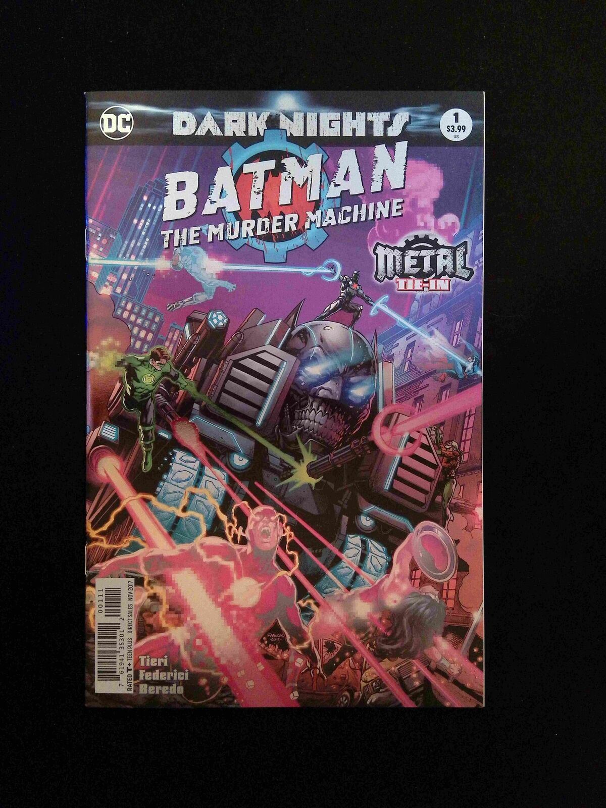 Batman The Murder Machine #1B  DC Comics 2017 NM+  FABOK VARIANT