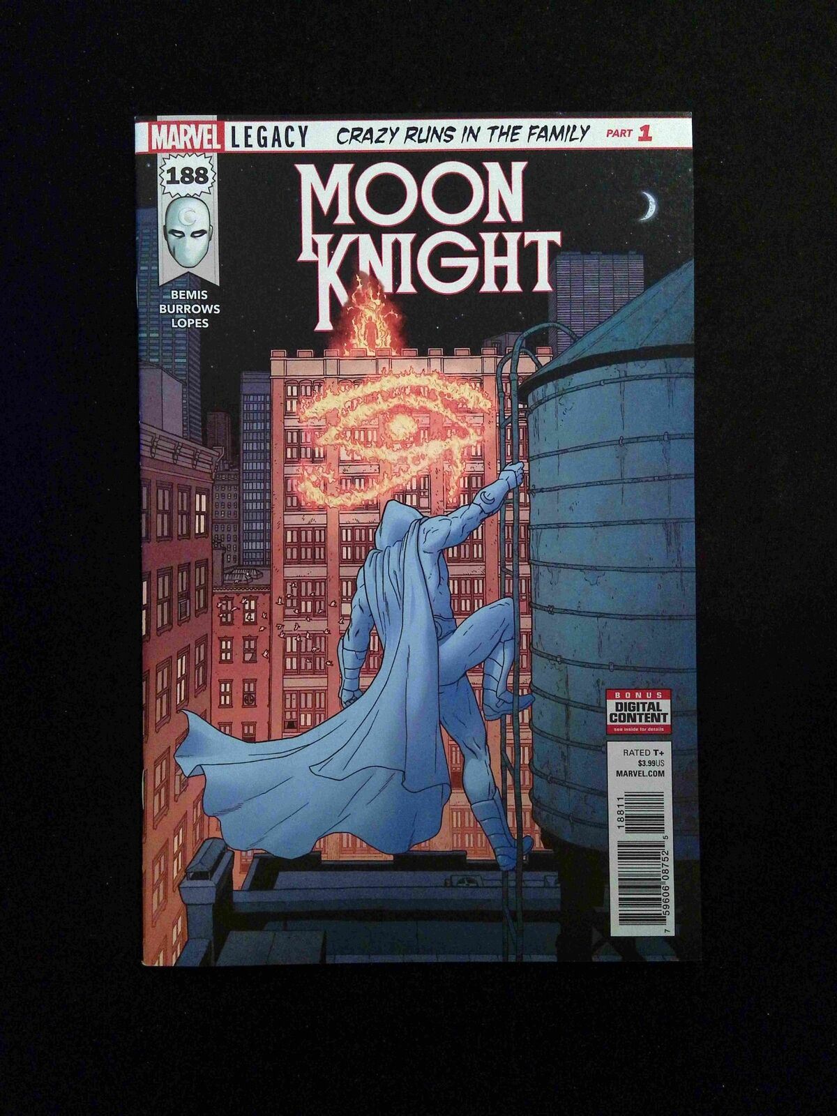 Moon Knight #188 (7TH SERIES) MARVEL Comics 2018 NM