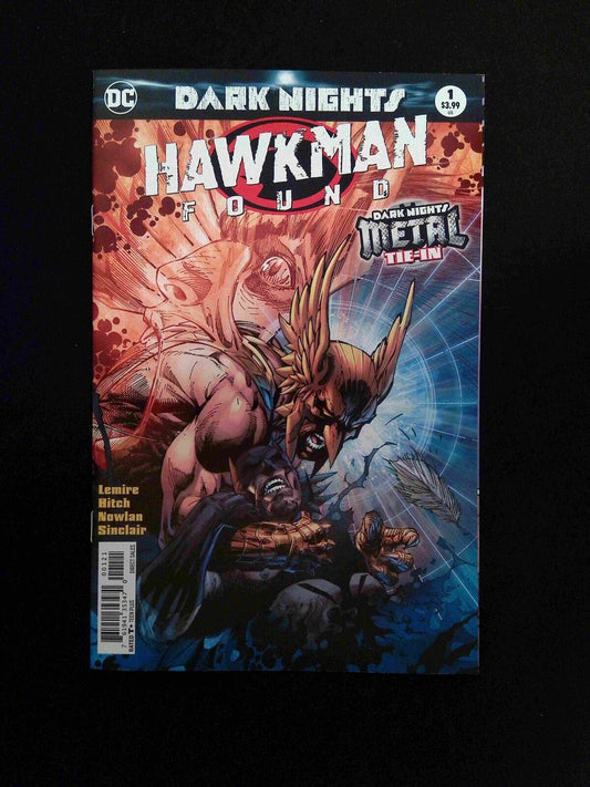 Hawkman Found #1B  DC Comics 2018 NM+