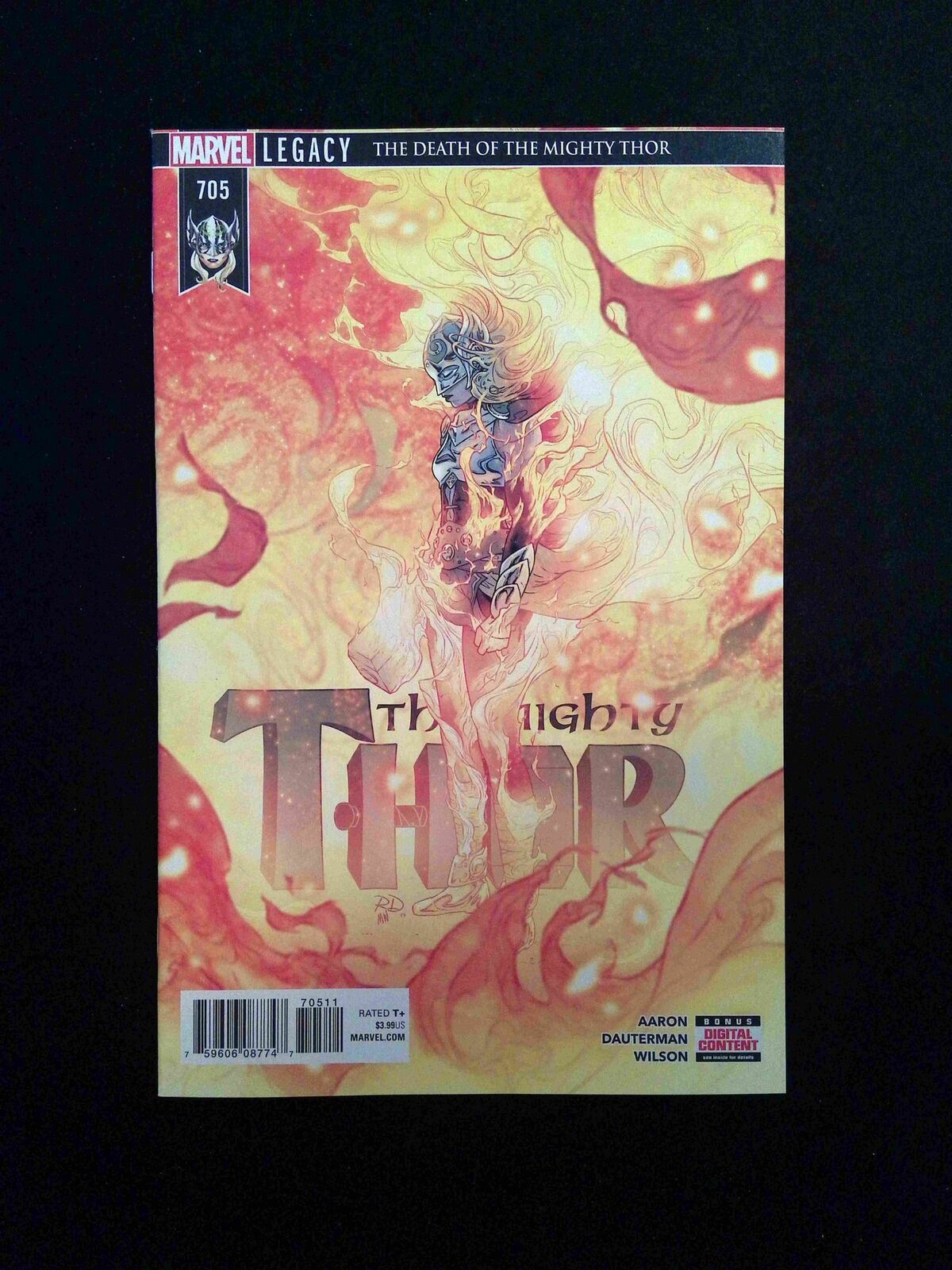 Mighty Thor #705 (3RD SERIES) MARVEL Comics 2018 NM+