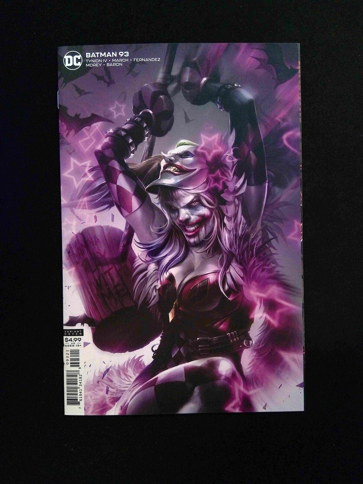 Batman #93B (3RD SERIES) DC Comics 2020 NM+  MATTINA VARIANT