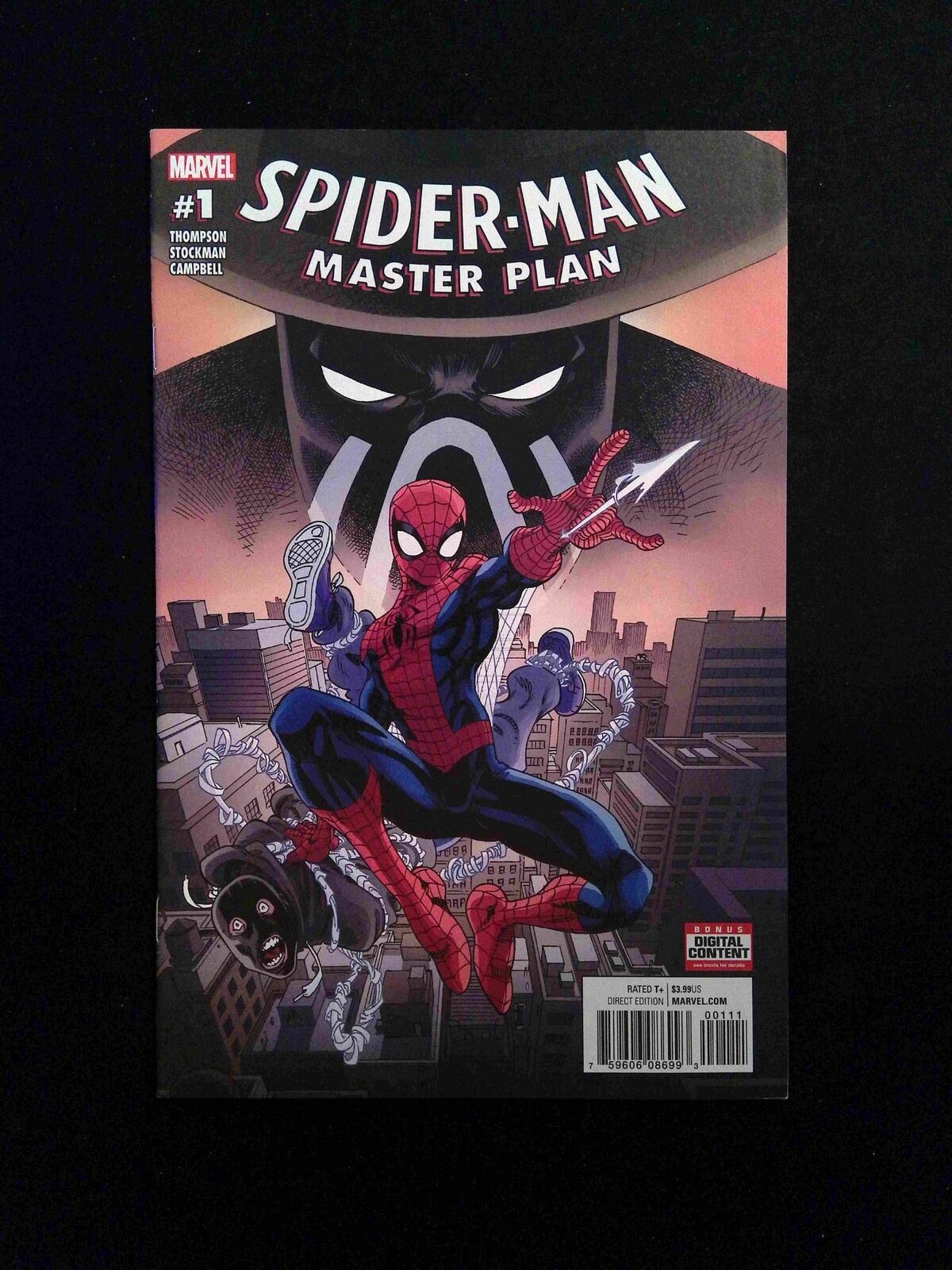 Spider-Man Master Plan #1  MARVEL Comics 2017 NM+