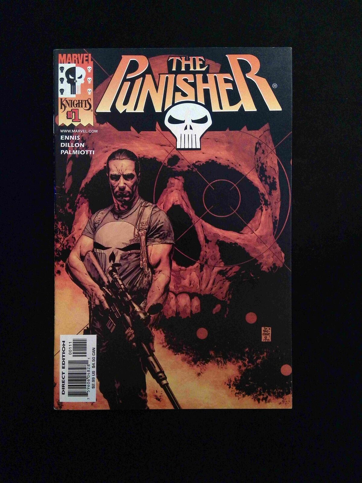 Punisher #1 (5TH SERIES) MARVEL Comics 2000 VF+