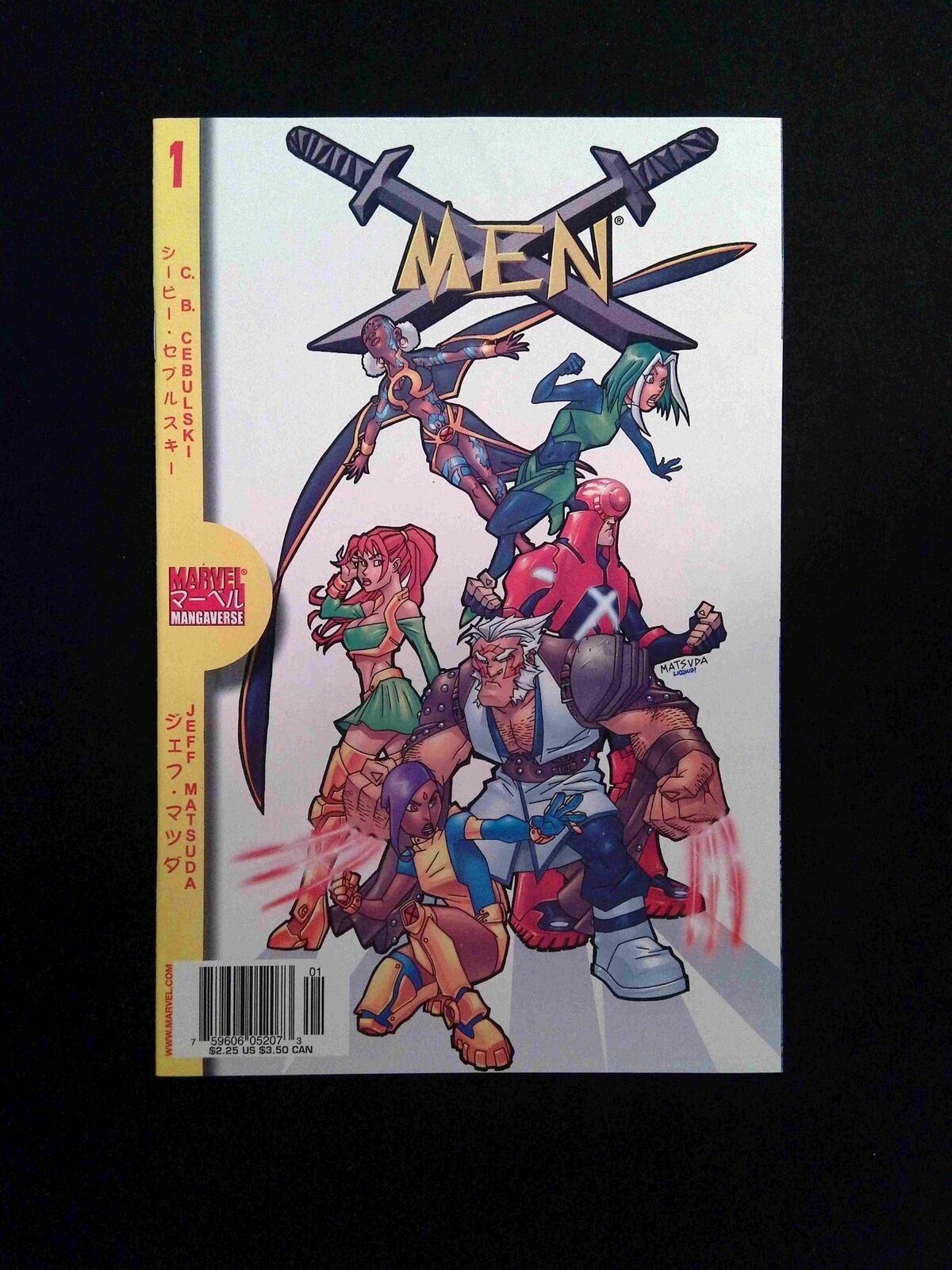 Marvel Mangaverse X-Men #1  MARVEL Comics 2002 VF/NM NEWSSTAND