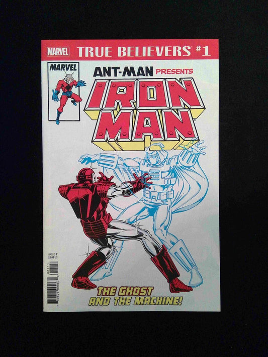 True Balievers Ant-Man Presents Iron Man Ghost and the Machine #1   2018 NM