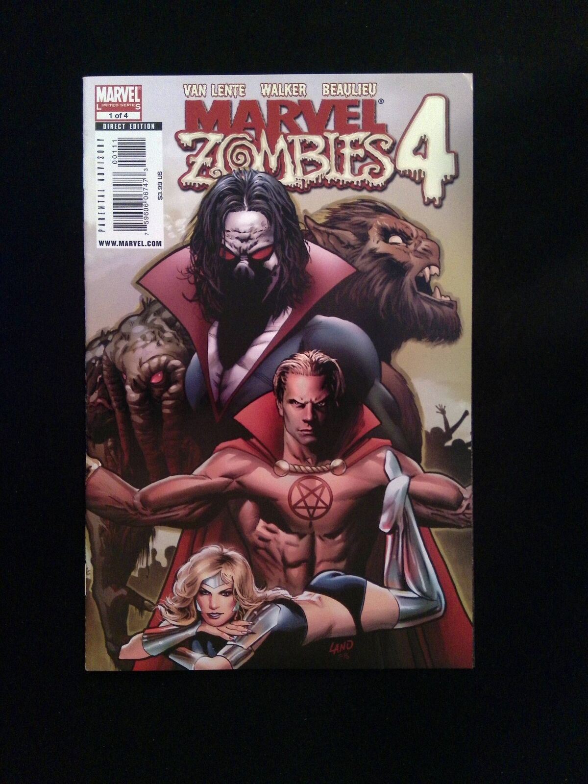 Marvel Zombies 4 #1  MARVEL Comics 2009 VF/NM