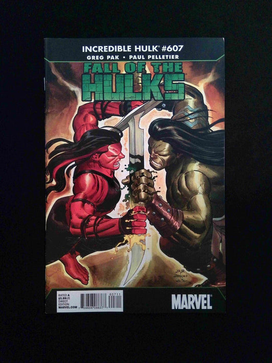 Incredible Hulk #607 (3RD SERIES) MARVEL Comics 2010 NM