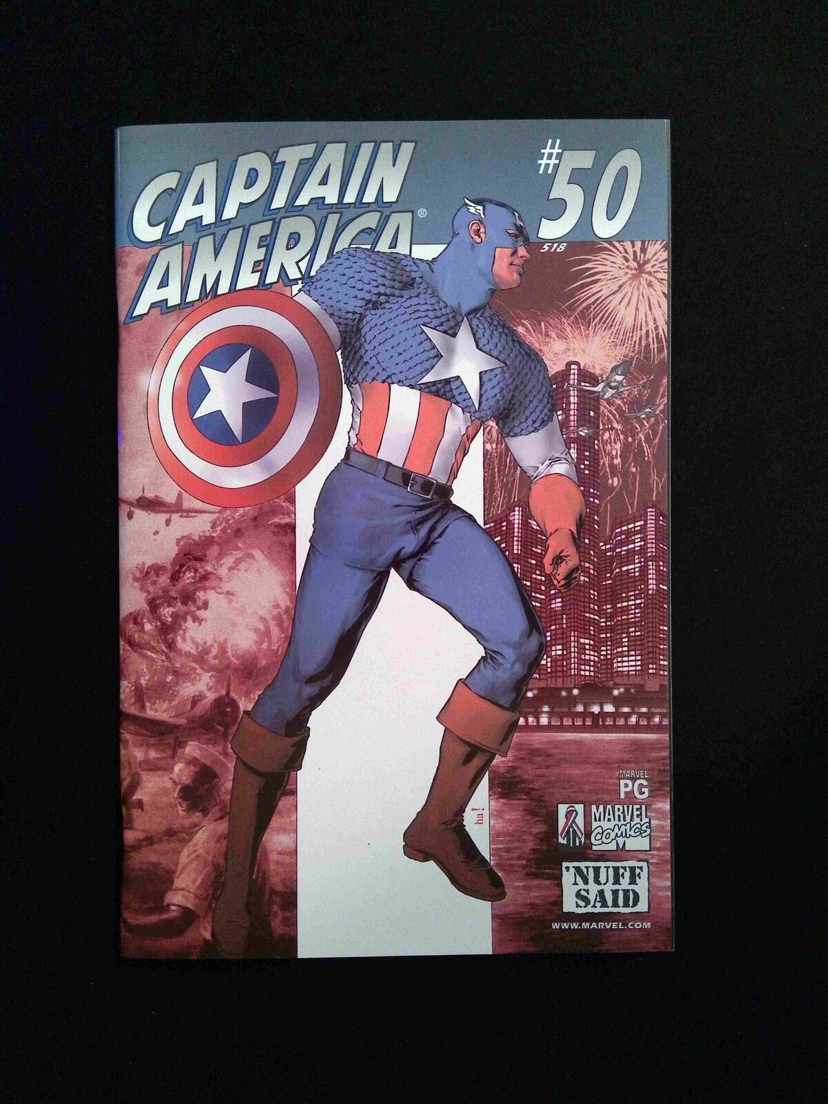 Captain America #50 (3RD SERIES) MARVEL Comics 2002 NM+