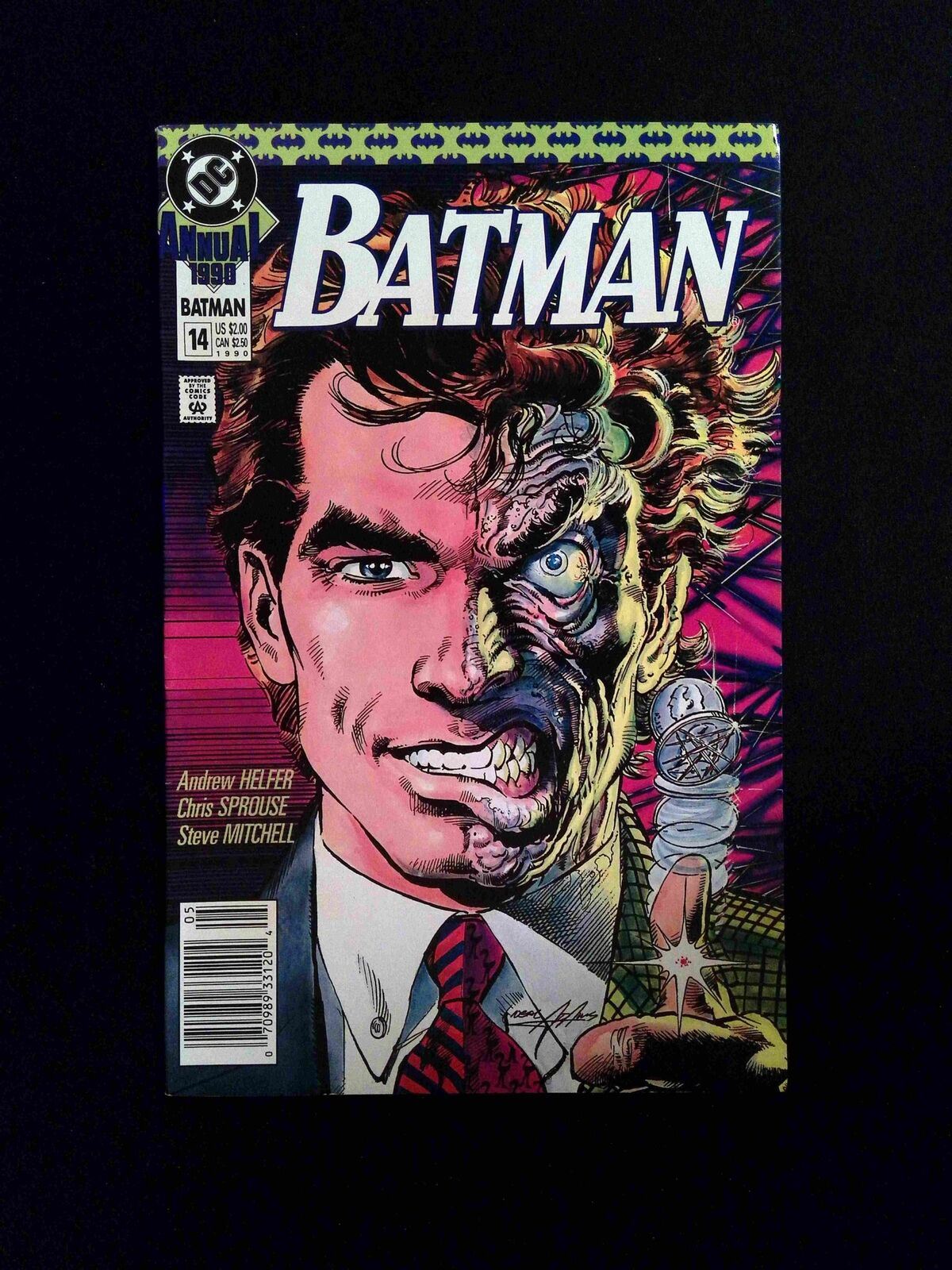 Batman Annual #14  DC Comics 1990 VF+ NEWSSTAND