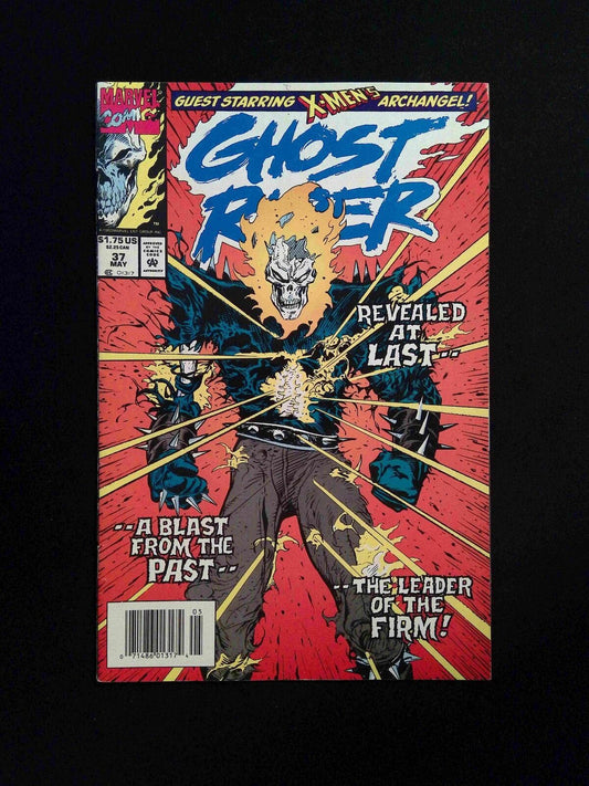 Ghost Rider #37 (2ND SERIES) MARVEL Comics 1993 VF NEWSSTAND