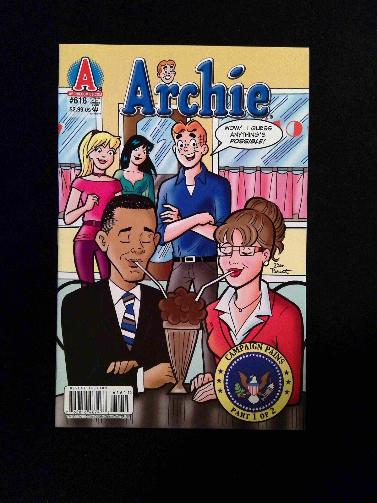 Archie  #616  ARCHIE PUBLICATIONS Comics 2011 VF/NM