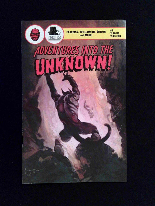 Adventures into the Unknown #1  A-PLUS Comics 1990 VF