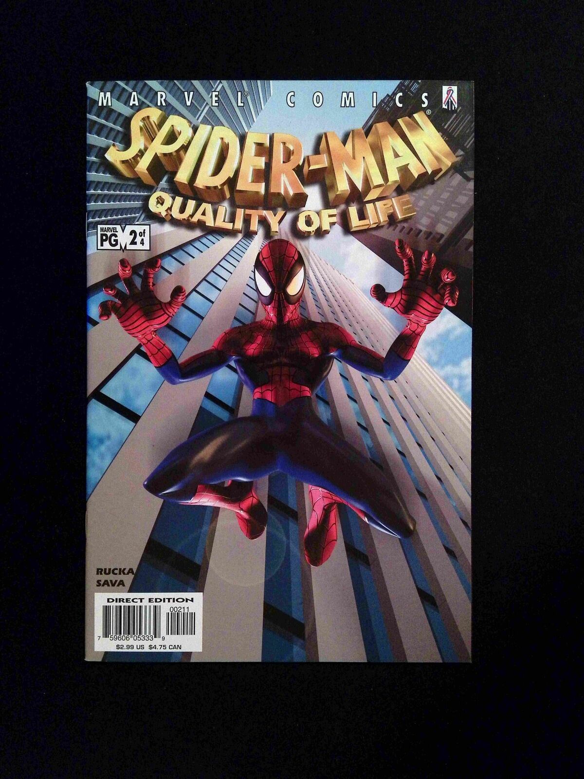 Spider-Man Quality of Life #2  MARVEL Comics 2002 NM