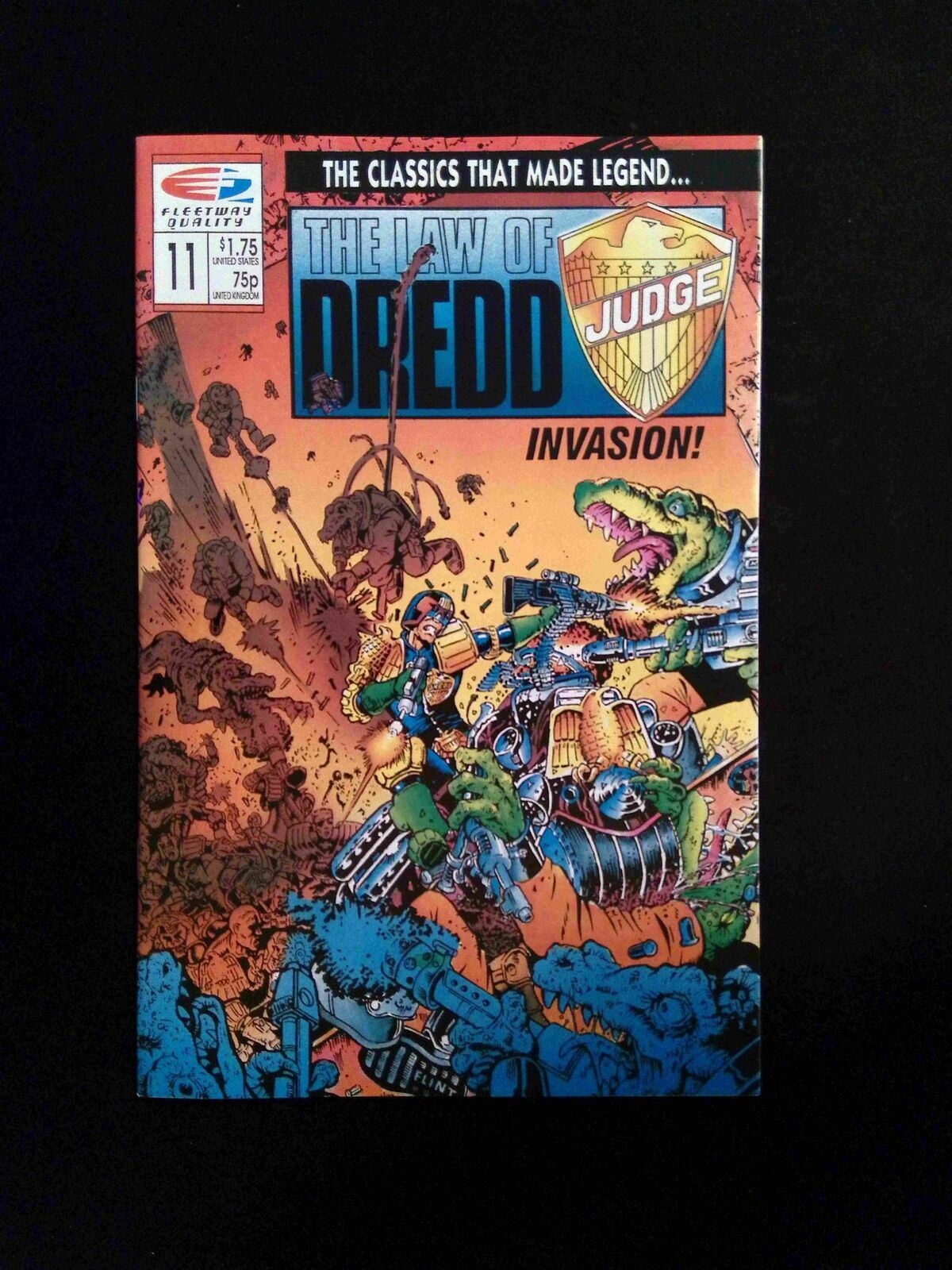 Law of Dredd #11  FLEETWAY/QUALITY Comics 1990 NM