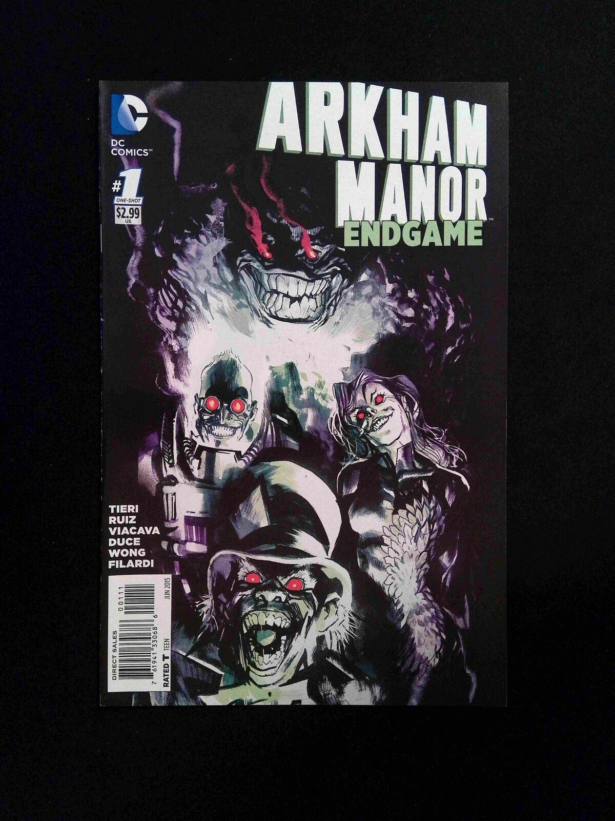 Arkham Manor Endgame #1  DC Comics 2015 VF/NM