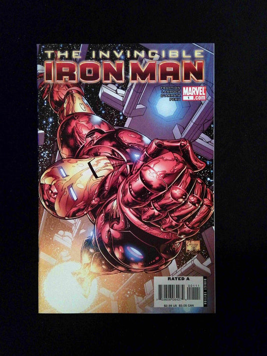 Invincible Iron Man #1B  MARVEL Comics 2008 VF/NM  QUESADA VARIANT