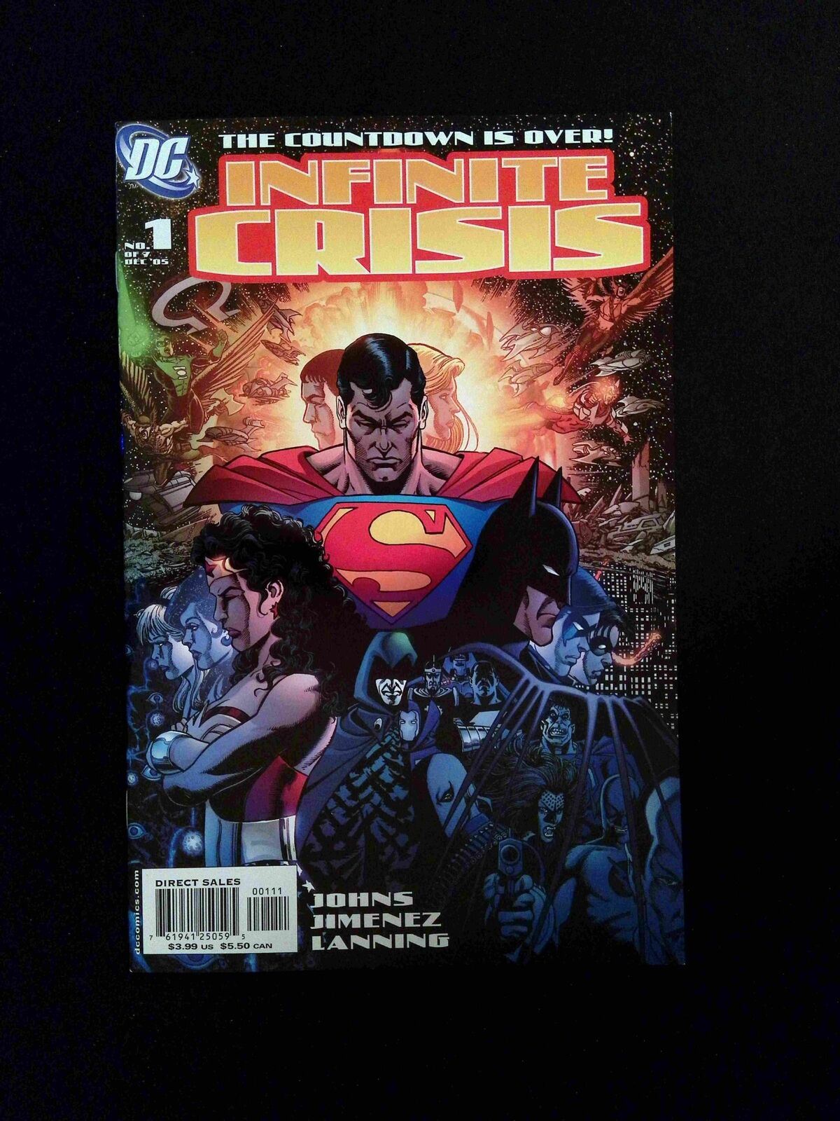 Infinite Crisis #1B  DC Comics 2005 NM-  PEREZ VARIANT