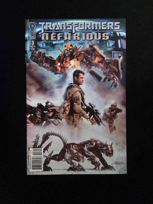 Transformers Nefarious #3  IDW Comics 2010 NM+