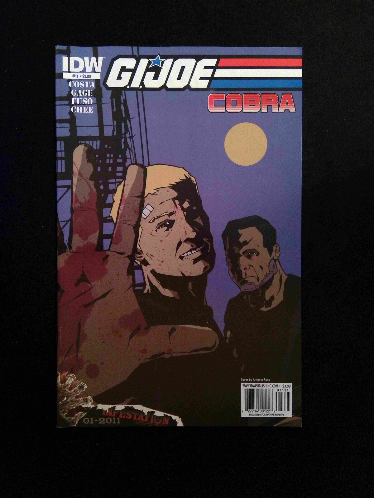 GI Joe Cobra #11 (2ND SERIES) IDW Comics 2010 VF/NM