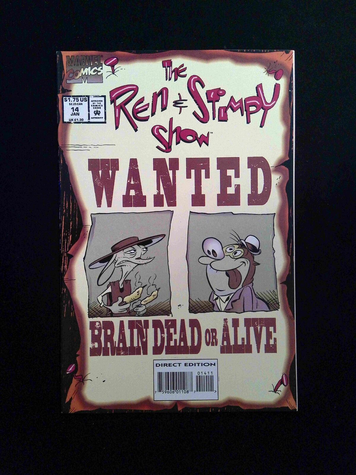 Ren & Stimpy Show #14  MARVEL Comics 1994 VF+
