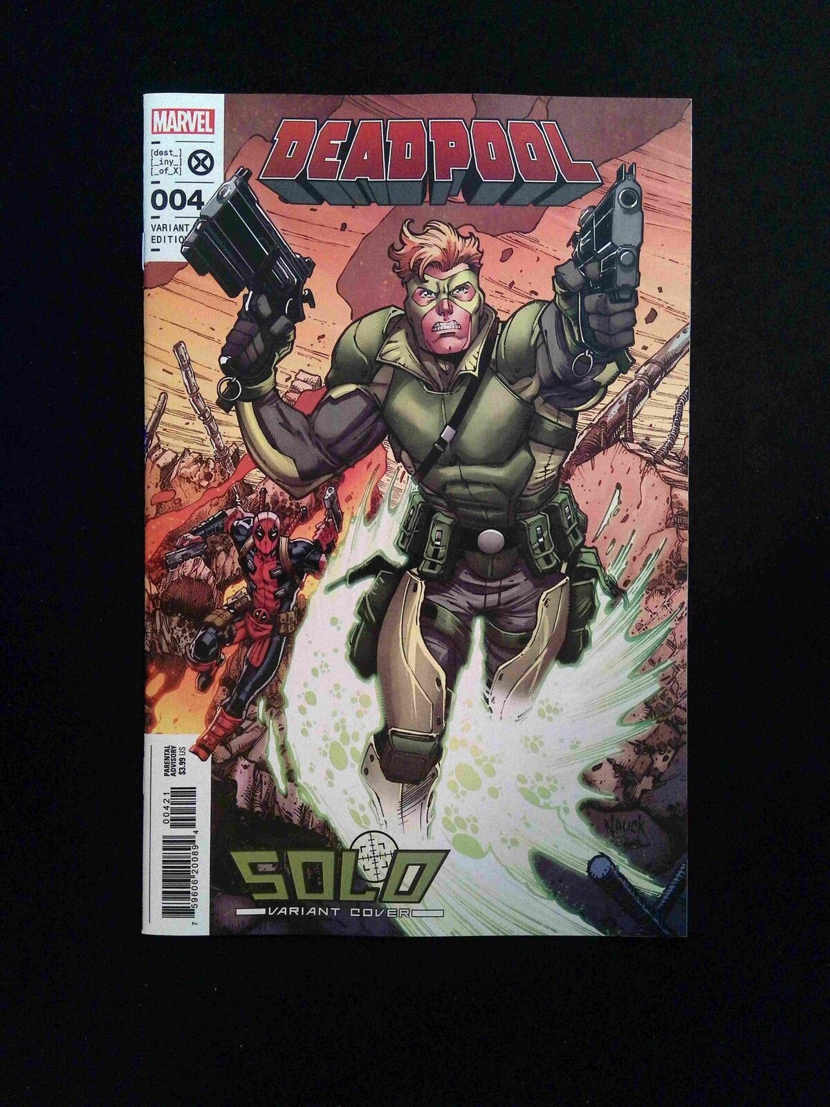 Deadpool #4B  MARVEL Comics 2023 NM+  NAUCK VARIANT