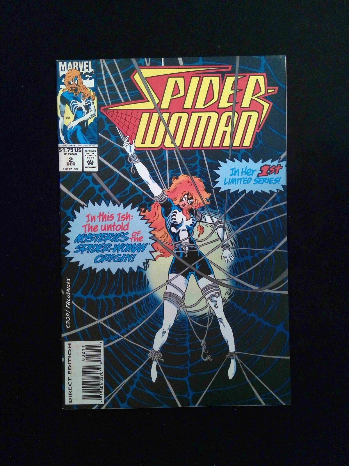 Spider-Woman #2 (2ND SERIES) MARVEL Comics 1993 VF+