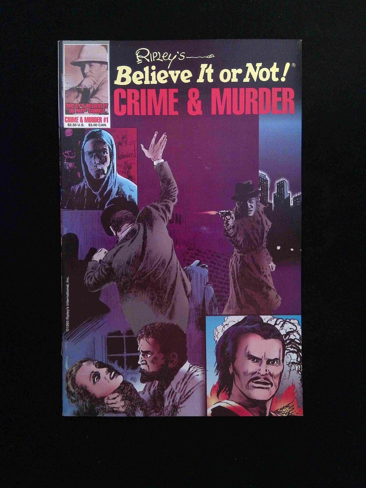 Ripley's Believe It or Not Crime and Murder #1  RIPLEY'S Comics 1993 VF+