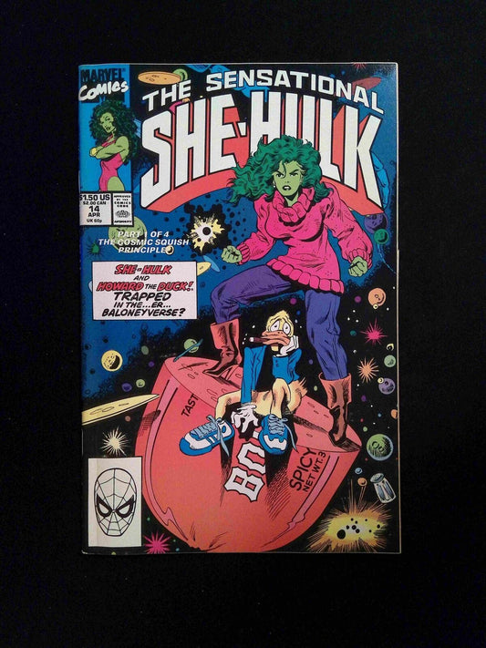 Sensational She Hulk #14  MARVEL Comics 1990 VF+