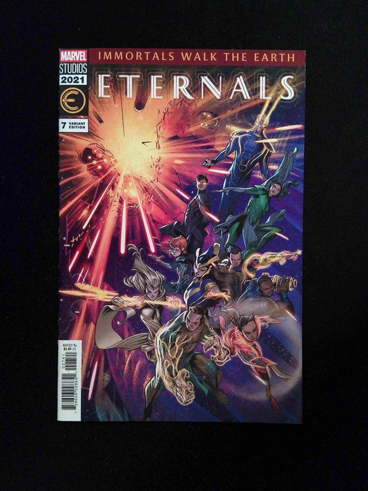 Eternals #7D  MARVEL Comics 2022 NM-  LOZANO VARIANT