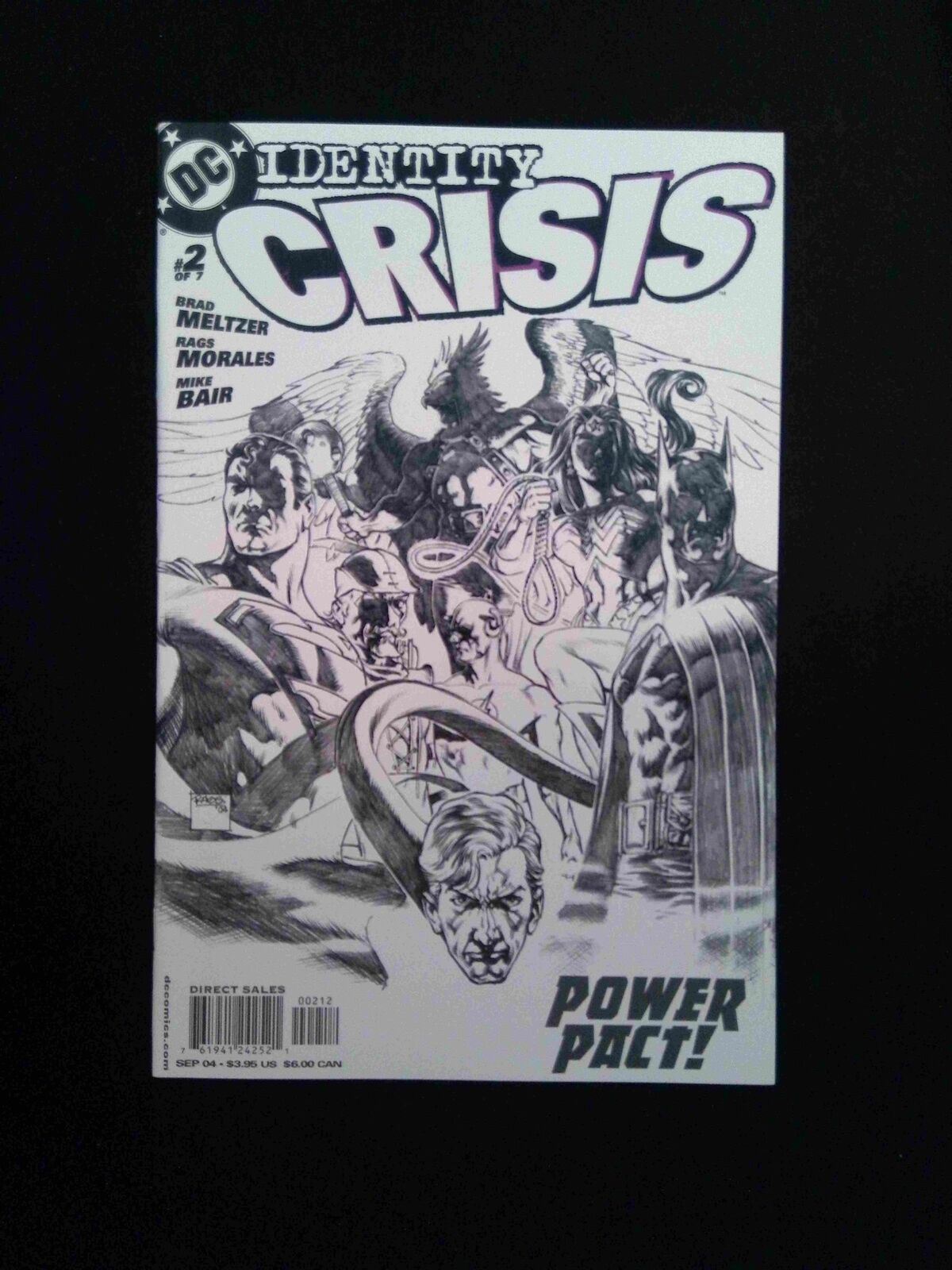 Identity Crisis #2B  DC Comics 2004 NM-  MORALES VARIANT