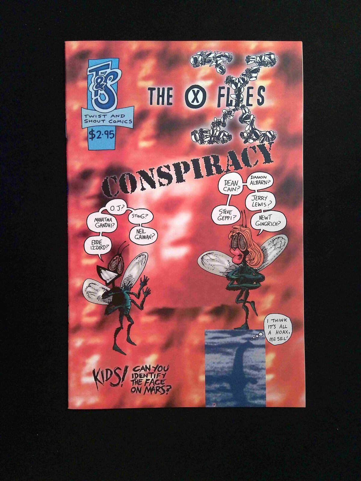 X-Flies Conspiracy #1  TWIST AND SHOUT Comics 1996 NM-