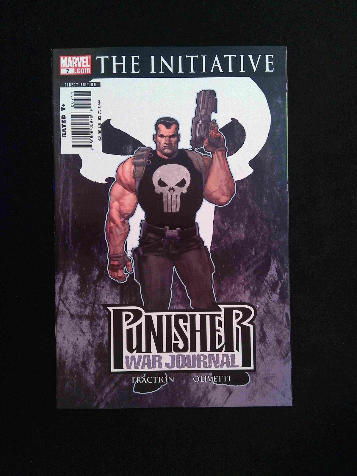 Punisher War Journal #7B (2ND SERIES) MARVEL Comics 2007 NM  OLIVETTI AND SAND