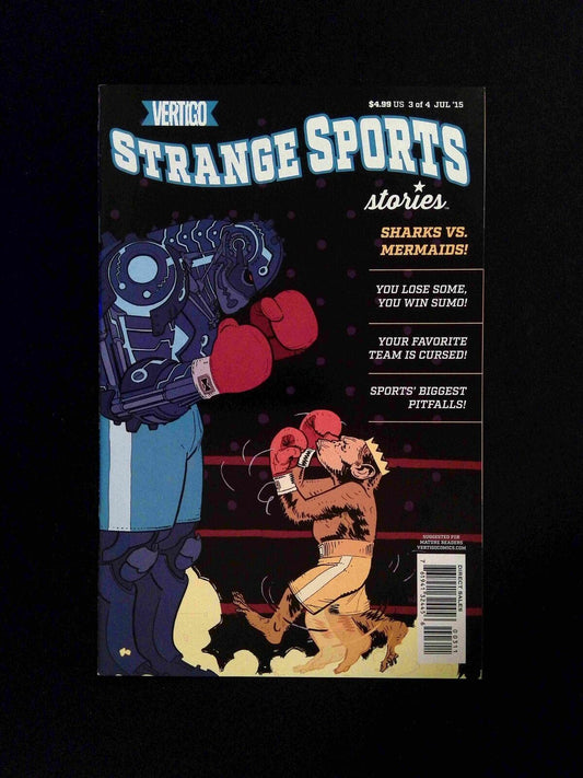 Strange Sport Stories #3  DC Comics 2015 VF/NM