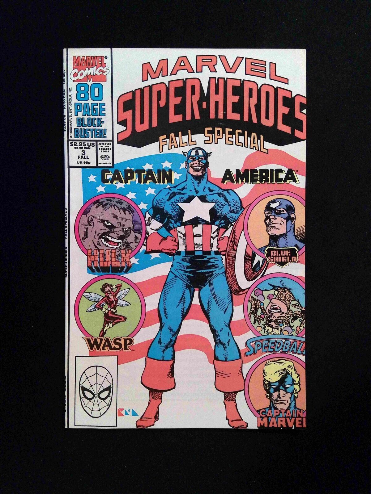 Marvel Super-Heroes #3 (2ND SERIES) MARVEL Comics 1990 VF-