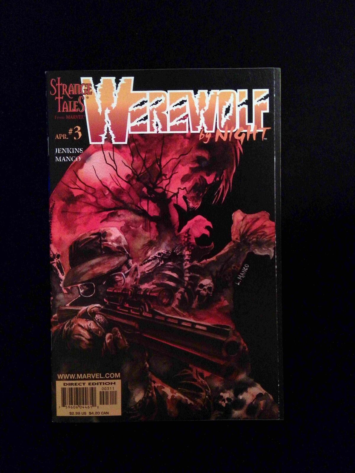 Werewolf by Night #3 (2ND SERIES) MARVEL Comics 1998 VF/NM