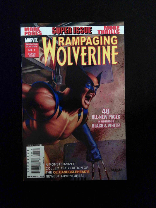 Rampaging Wolverine #1  MARVEL Comics 2009 NM-