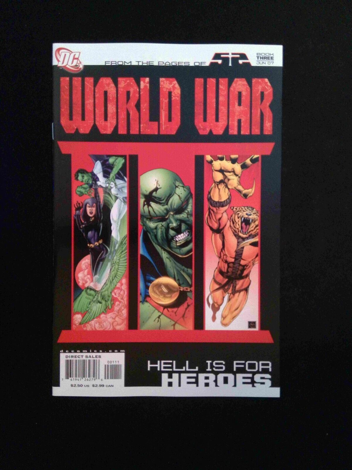 World War lll #3  DC Comics 2007 NM