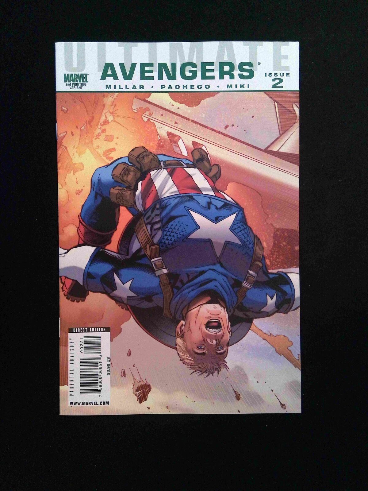 Ultimate Avengers #2B  Marvel Comics 2010 VF/NM  PACHECO VARIANT