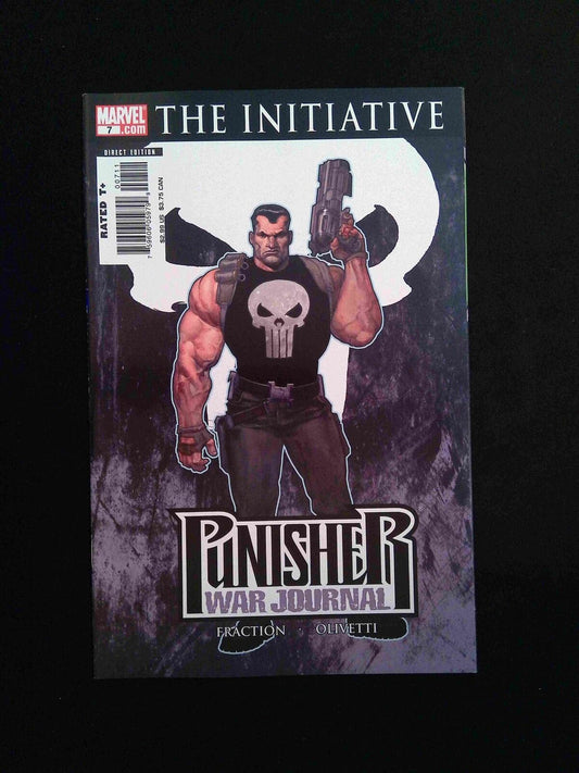 Punisher War Journal #7B (2ND SERIES) MARVEL  2007 VF/NM  OLIVETTI AND SAND