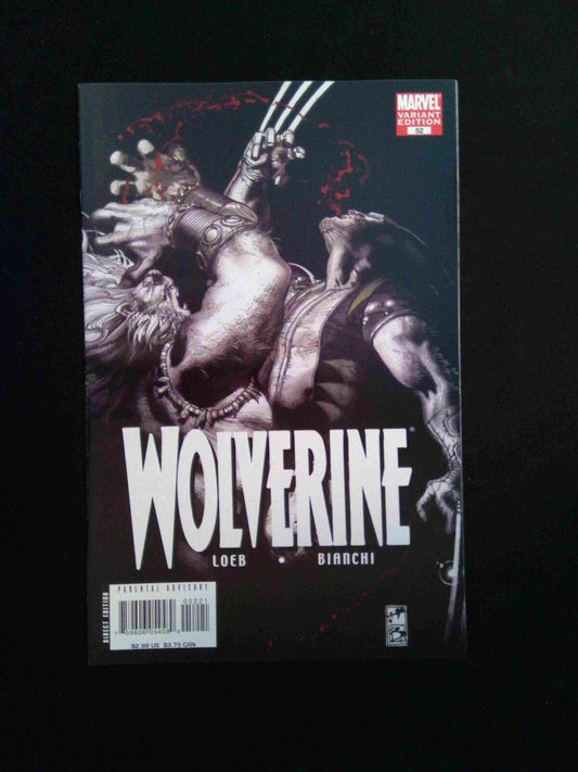 Wolverine #52B (2ND SERIES) MARVEL Comics 2007 NM-  BIANCHI VARIANT