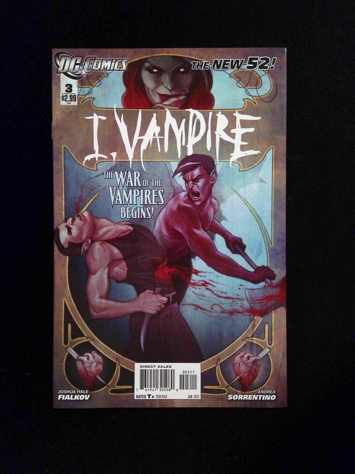 I. Vampire #3  DC Comics 2012 NM