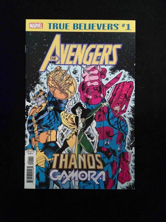 True Belivers  Avengers Thanos and Gamora #1  MARVEL Comics 2019 NM
