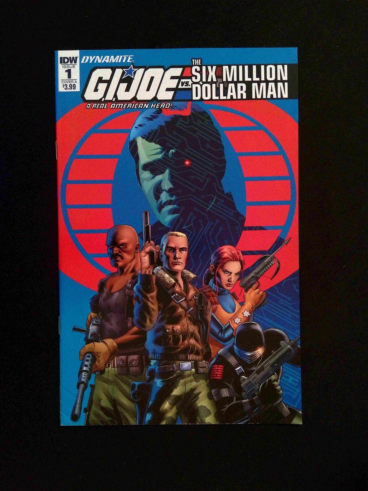Gi Joe Vs. Six Million Dollar Man #1  IDW Comics 2018 VF+