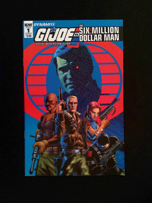 Gi Joe Vs. Six Million Dollar Man #1  IDW Comics 2018 VF+