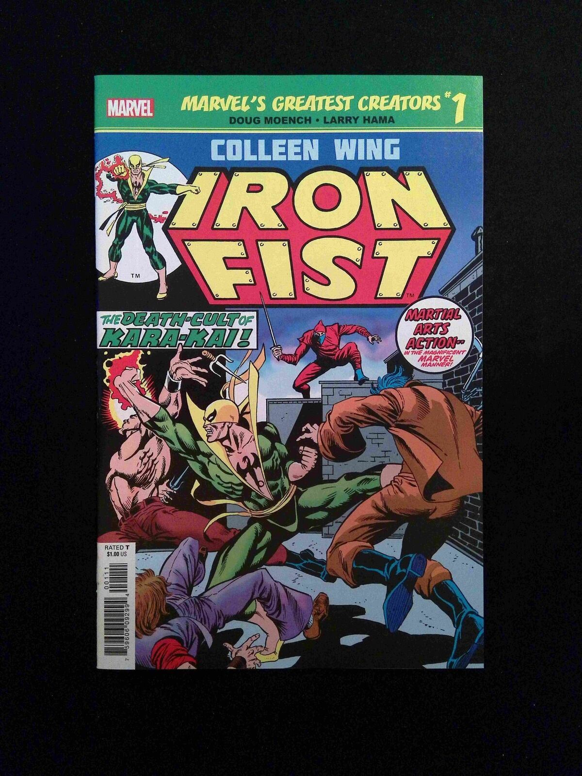 Marvel�s Greatest Creators Iron Fist Colleen Wing #1  MARVEL Comics 2019 NM