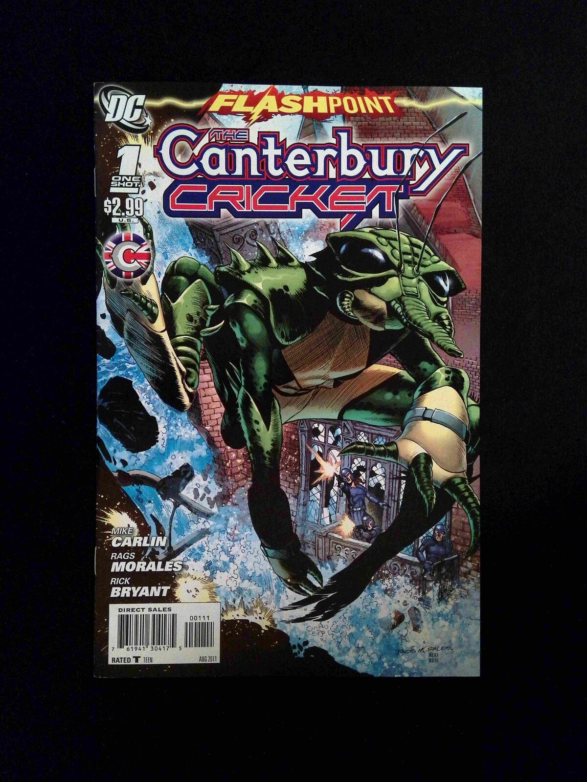 Flashpoint The Canterbury Cricket #1  DC Comics 2011 VF