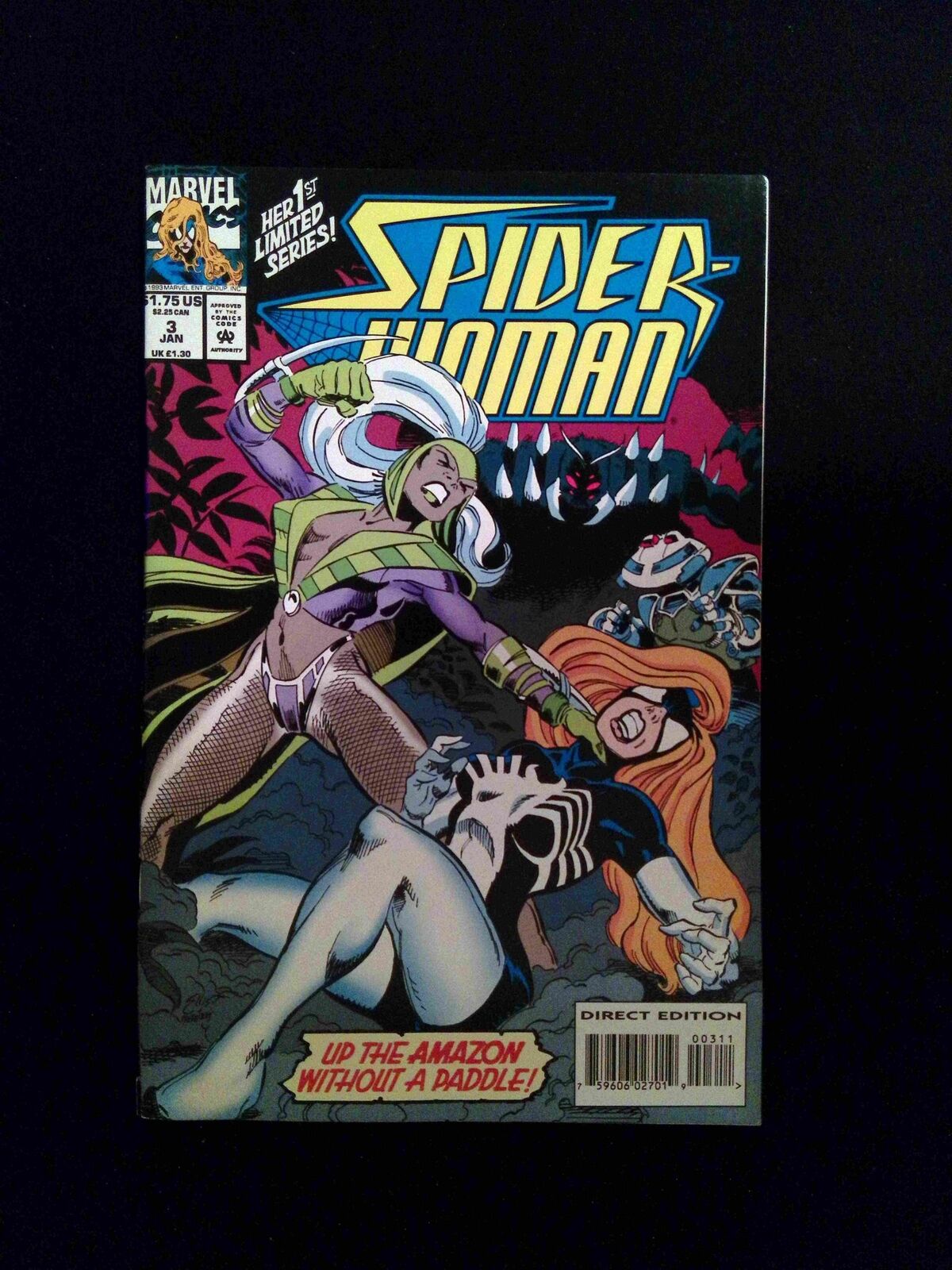 Spider-Woman #3 (2ND SERIES) MARVEL Comics 1994 FN