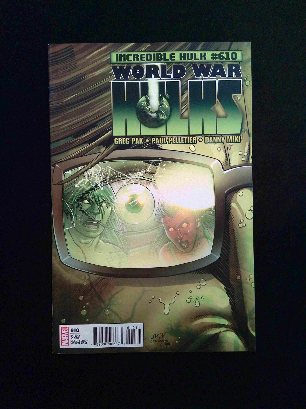 Incredible Hulk #610 (3RD SERIES) MARVEL Comics 2010 VF+